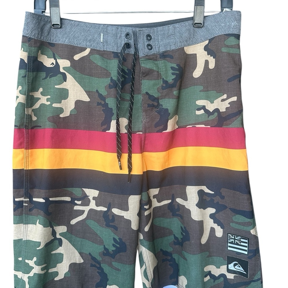 Quiksilver Mens Camo Boardshorts - Multicolor